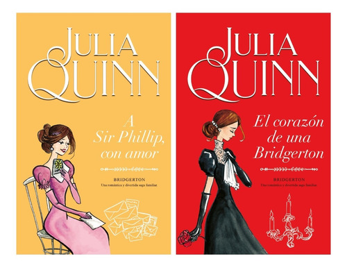 Bridgerton 5 Y 6 - Julia Quinn - Titania - Pack 2 Libros *