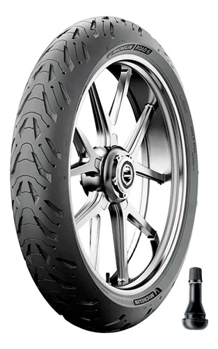 Pneu Michelin 120/70 Zr19 M/c 60w Road 6 F Tl + Válvula