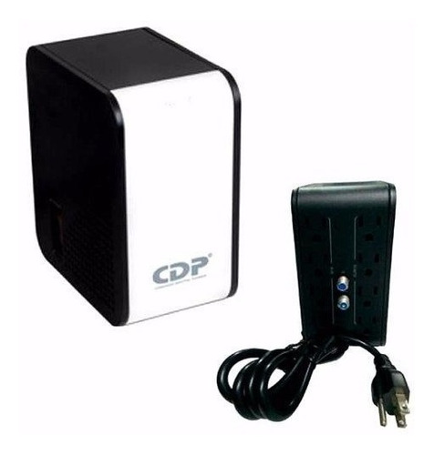 Imagen 1 de 10 de Regulador De Voltaje Cdp R2c-avr1008 1000va 8 Tomas Coaxial