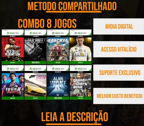 Jogos Xbox 360 Combo 27 Games Em Mídia Digital Full Edition