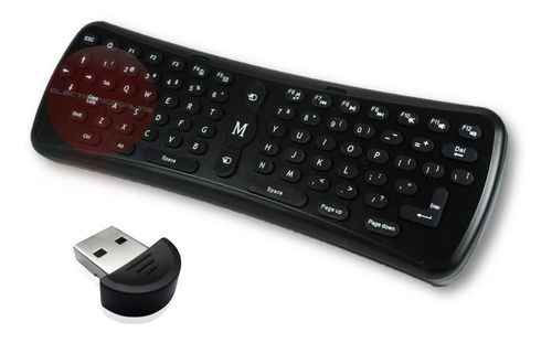 Teclado Inalámbrico Qwerty Usb Para Smart Tv Portátil