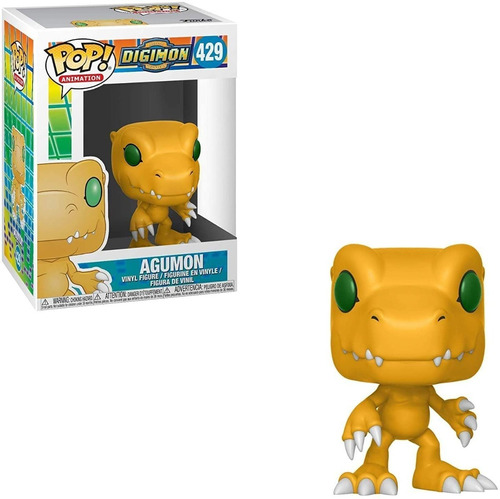 Funko Pop Agumon De Digimon Anime Digital Monsters Trex