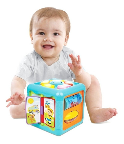 Juguete De Ingenio Didactico Para Bebe Musical Con Luces