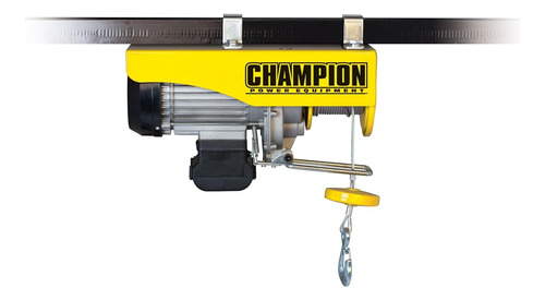 Malacate Eléctrico 440/880 Lb Motor 220 V Ca Negro Champion