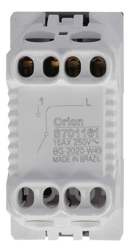 Interruptor Sencillo De Aluminio 10 A