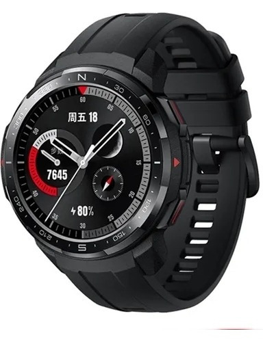 Smartwatch Honor Watch Gs Pro Tela 1.39 C. Militar Gps 5atm Caixa Charcoal black Pulseira Charcoal black