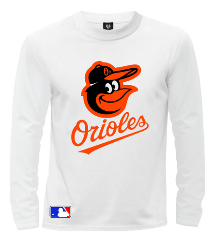 Camiseta Camibuzo Baseball Mlb Baltimore Orioles Logo