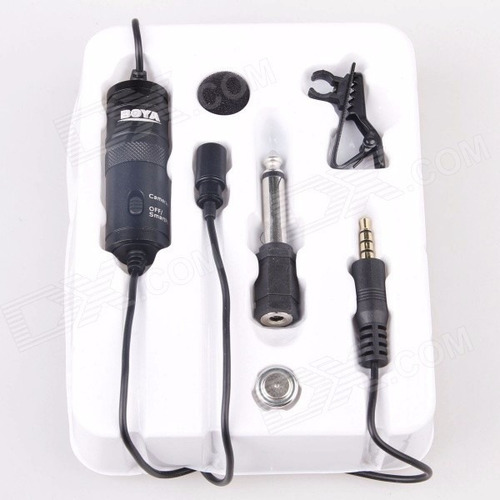 Microfone de Lapela Simples BY-M1- BOYA