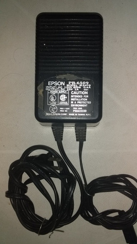 Imagen 4 de 4 de Cargador Fuente De Impresora De Recibos Epson Modelo M34pb.