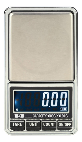 Balanza Electrónica Joyería Precisión 600g*0.01g