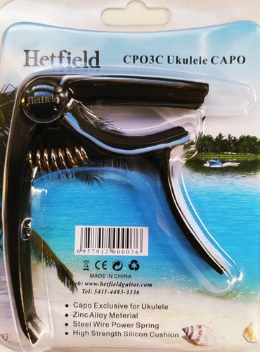 Capotraste Capodastro Transportador Cejilla Ideal Ukelele