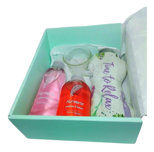 Relax Caja Mujer Box Spa  Rosas Kit Aroma Set N47 Feliz Día