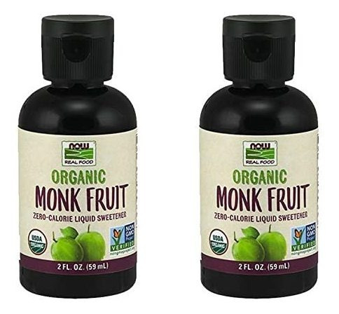 Now Foods Monk Fruta Líquido Orgánico, 2 Onza Líquida (paque