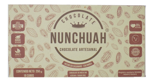 Imagen 5 de 7 de Chocolate 100% Cacao, Sin Azúcar, - Unidad a $19800