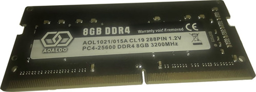 Imagen 1 de 2 de Rápida Memoria Ram Ddr4 Nuevo 8gb 3200mhz Para Portatil
