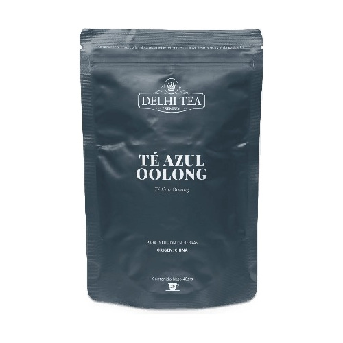 Te Oolong Azul En Hebras Delhi Tea Premium 40g 