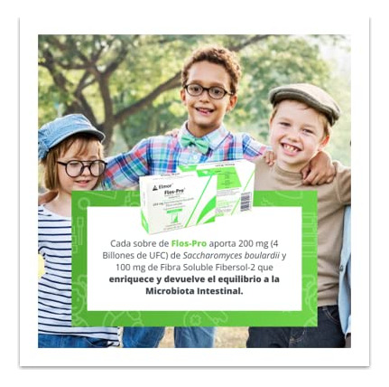 Flos-pro Sobres Probiótico Y Prebiótico Para Diarrea Niños