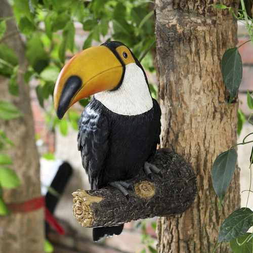 Toucan Árbol Abrazador Cara De Árbol Mirilla Jardinería