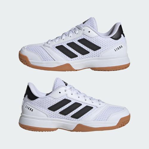 Zapatillas Ligra 8 De Cancha Cubierta Para Niños Ih8244 Adid