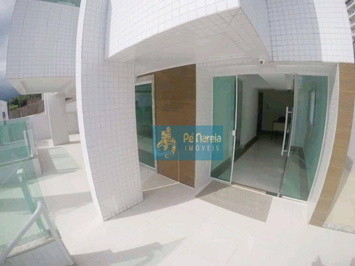 Apartamento Com 1 Dormitório, Sacada Gourmet, 1 Vaga, À Venda, 43 M² Por R$ 218.000 - Vila Guilhermina - Praia Grande/sp - T1g646a - Ap0165