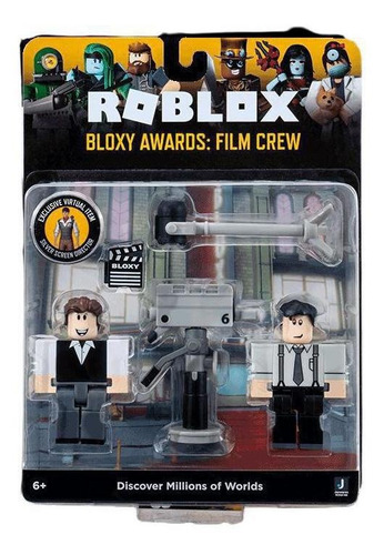 Boneco Roblox 2 Figuras Playtale Film Crew - Sunny 2213