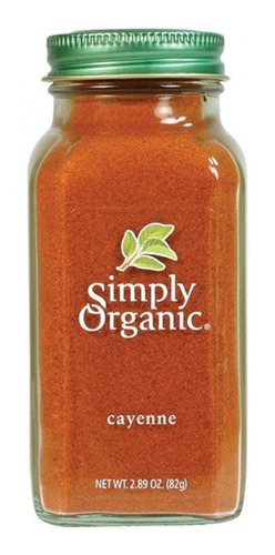 Pimienta Simply Organic De Cayena 82g