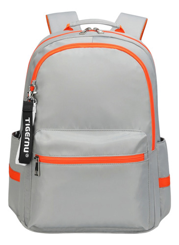 Mochila Mujer Tigernu Tb9030b Gray 15.6