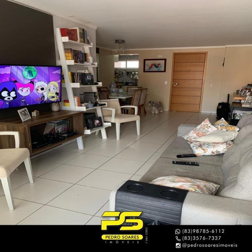 (oportunidade) Apartamento Com 3 Dormitórios À Venda, 98 M² Por R$ 450.000 - Jardim Oceania - João Pessoa/pb - Ap4570
