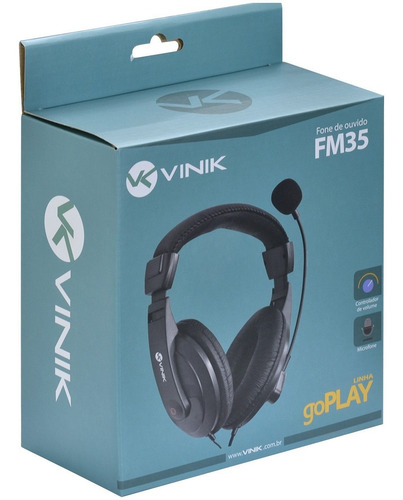 Imagem 6 de 6 de Fone Headset Profissional Microfone Alta Qualidade Vinik