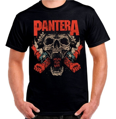 Pantera Polera Metal/rock Estampada Impresión Directa