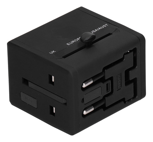 Adaptador De Viaje Multifunción, Convertidor De Corriente In