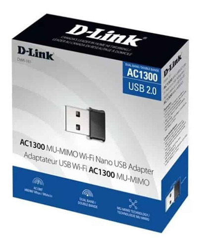 Adaptador Usb Wireless D-link Ac1200 Dualband 5ghz Envio 24h