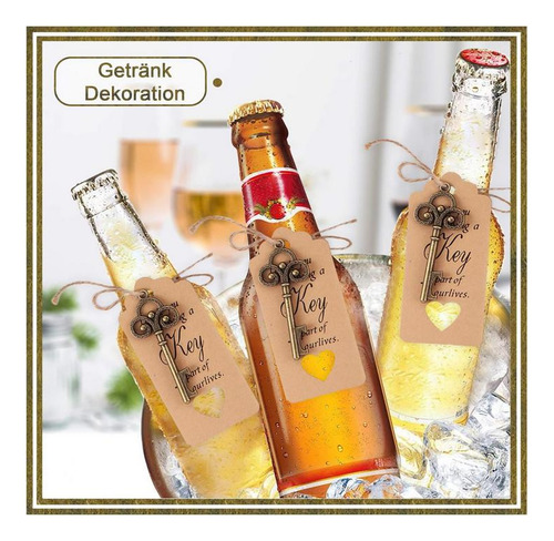 Destapador De Botellas Llave Para Regalo Fiestas Boda