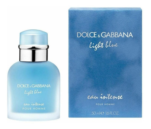 Imagen 1 de 1 de Perfume Dolce Gabbana Light Blue Intense Pour Homme 50ml