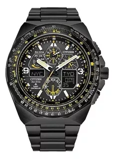 Reloj Citizen Promaster Skyhawk A-t Original Caballero E-w Color De La Correa Negro