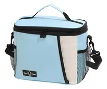 Comprar Lonchera Térmica Con Aislamiento Para Niños Y Adultos - Azul Liso