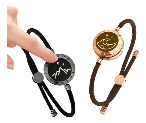 2pcs Pulsera De Pareja Pulsera Inteligente