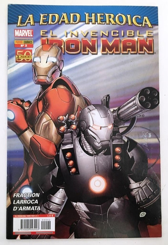 Comic Marvel: El Invencible Iron Man - La Edad Heroica. #2 De La Colección Panini