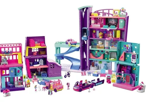 Micro Polly Pocket Pollyville Salão De Jogos GFP41 - Mattel