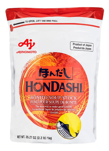 Hondashi Ajinomoto Polvo Sazonador Para Caldo De Pescado 1kg