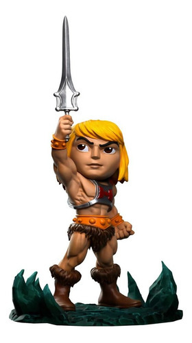 Figura De Acción  He-man De Iron Studios Minico