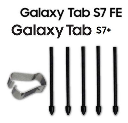 Imagen 2 de 3 de Repuesto Puntas Spen Samsung Galaxy Tab S7 Y S7 Plus