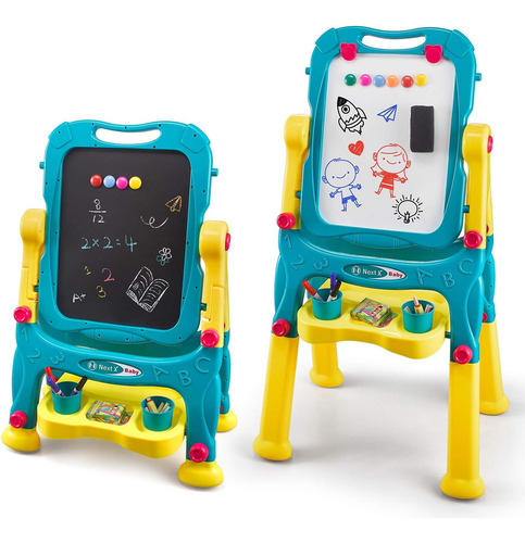 Caballete De Arte Grande Para Niños, Caballete De Doble Cara