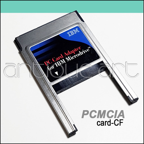 A64 Adapter Pc Ibm Pcmcia Tarjeta Compac Flash Cf Laptop 