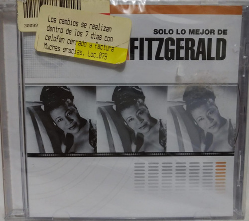 Ella Fitzgerald  Solo Lo Mejor De Cd La Cueva Musical