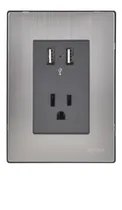 Comprar Placa Armada Con 2 Mecanismos De Toma Usb Y 1 Contacto
