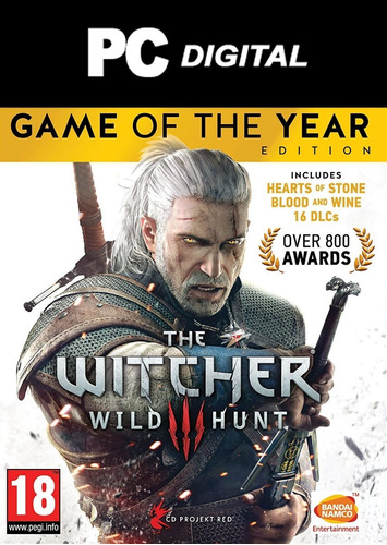The Witcher 3 Wild Hunt Pc Español Game Of The Year Digital