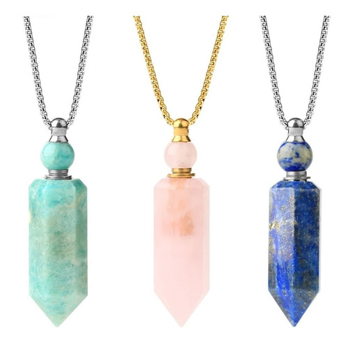 Collar (botella) - Piedra, Aromaterapia / Tiareveri