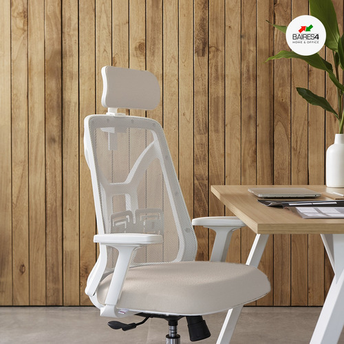 Imagen 2 de 7 de Sillón Ergonómico Tokio Regulable White Edition