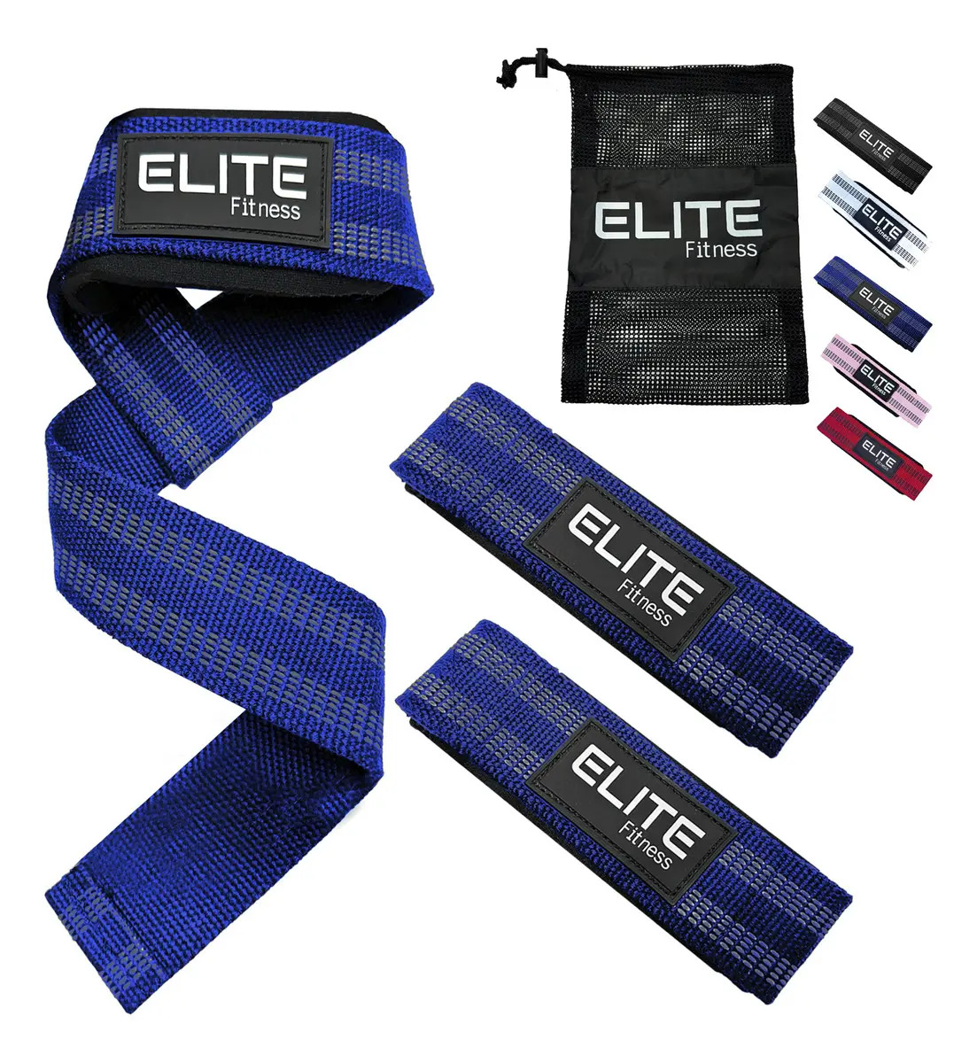 Straps Para Gimnasio, Correas Para Levantamiento De Pesas Color Azul